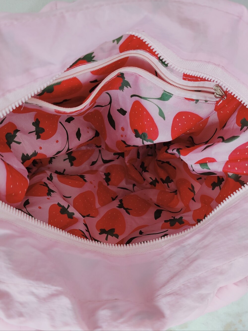 Simply Pop 'In My Pop Era' Pink Puffer Tote Bag, OS - Picture 12 of 12